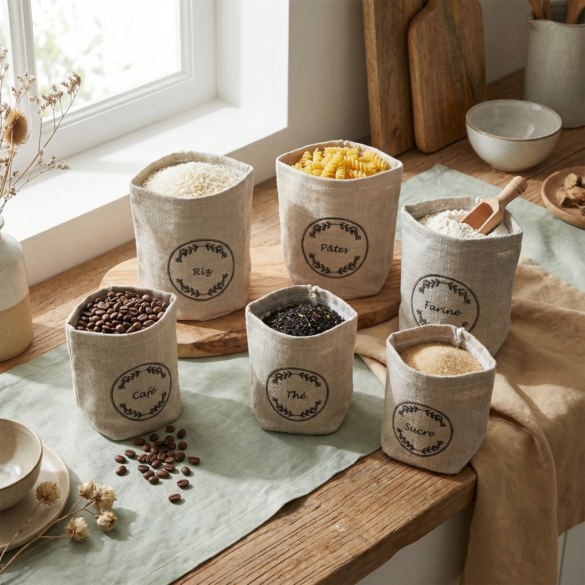 Pochons au charme d'antan