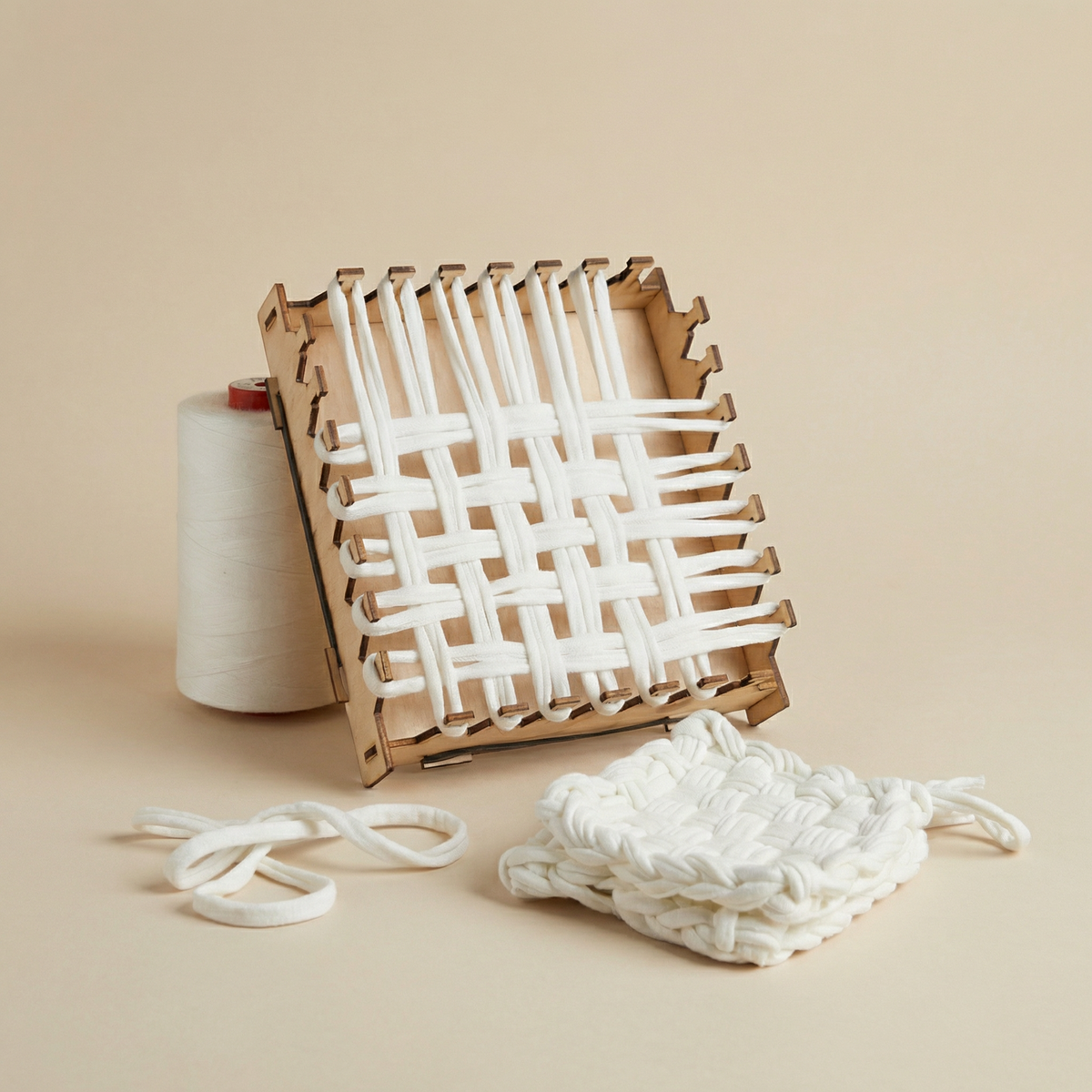 Kit tawashi – Éponges réutilisables à tisser