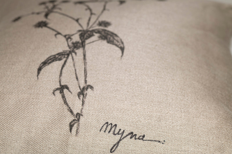 Housse de coussin « Bardane »