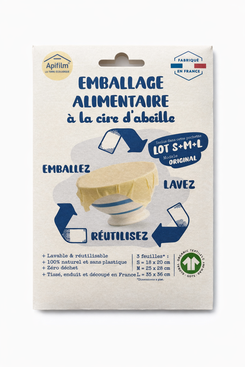 Bee wrap (S-M-L) Apifilm