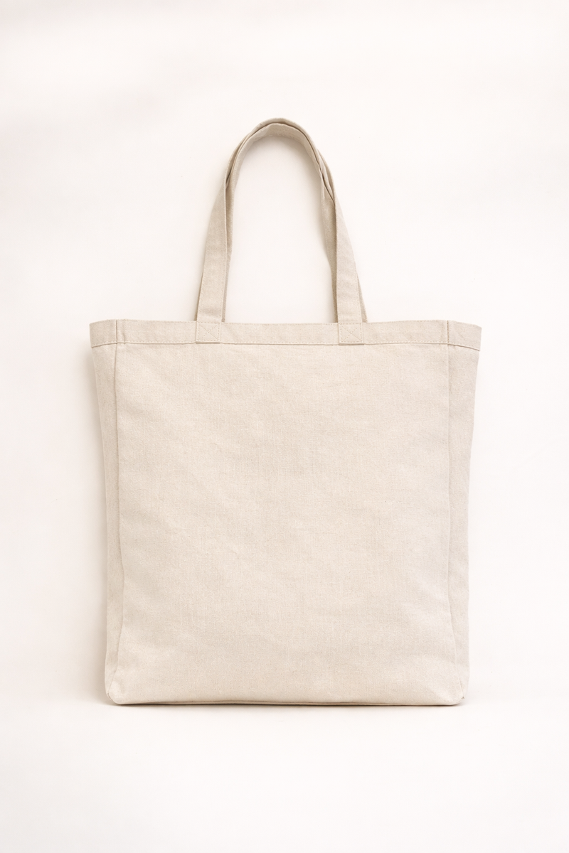Sac cabas en toile naturelle